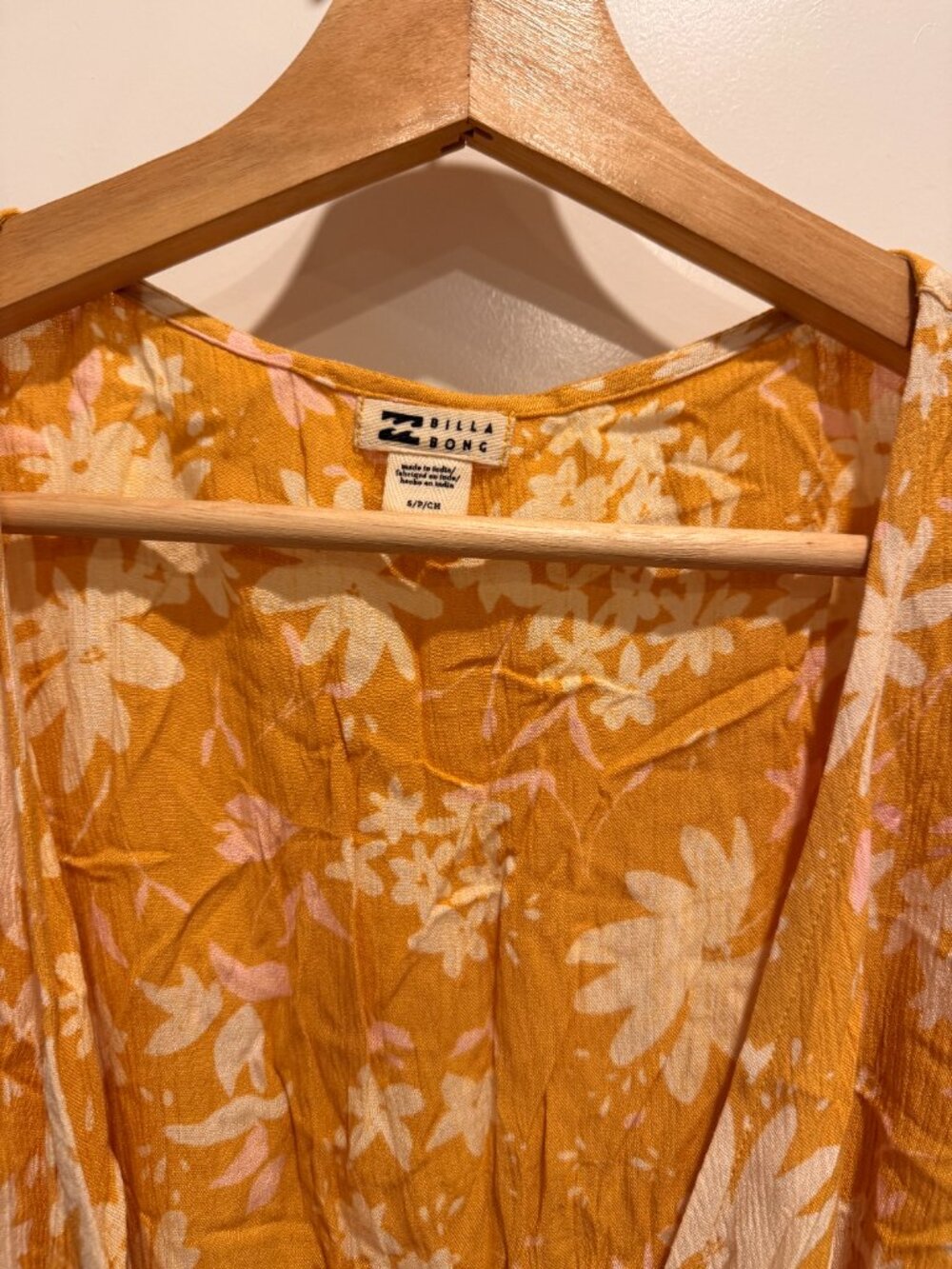 Billabong Wrap Dress Size Small - Picture 2 of 8